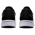 ASICS Men's Patriot 12 Black/White Running Shoes