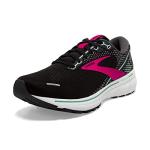 Brooks Ghost 14 Sneakers Black/Pink/Yucca 8.5 D