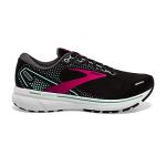 Brooks Ghost 14 Sneakers Black/Pink/Yucca 8.5 D