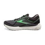 Brooks Women's Transcend 7 Running Shoes - Black/Green