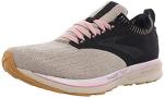 Brooks Ricochet Black Tan Pink Women's Sneakers