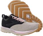 Brooks Ricochet Black Tan Pink Women's Sneakers