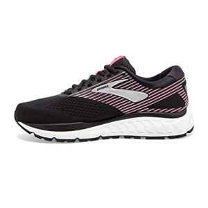 Brooks Women's Addiction 14 Running Shoes, Black/Pink