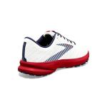 Brooks Launch 7 Men's Running Shoes - White/Red/Blue