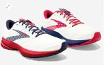 Brooks Launch 7 Men's Running Shoes - White/Red/Blue