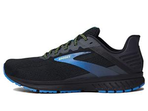Brooks Anthem 5 Sneakers, Black/Ebony/Blue, Size 8.5