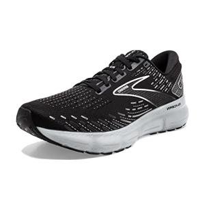 Brooks Glycerin 20 Men's Running Shoes, Black/White