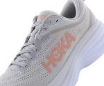 HOKA Bondi 8 Women's Sneakers, Harbor Mist/Lunar Rock