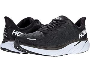 HOKA ONE ONE Women’s Black & White Running Shoes