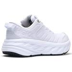Hoka One One Men's Bondi Leather White Sneakers