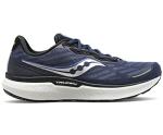 Saucony Triumph 19 Men's Running Shoes, Black/White