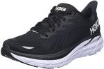 HOKA ONE ONE Clifton 8 Men's Running Shoes Black/White