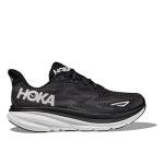 HOKA ONE ONE Men's Clifton 9 Sneakers, Black/White
