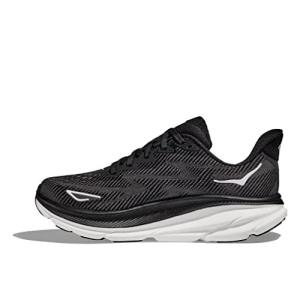 HOKA ONE ONE Men's Clifton 9 Sneakers, Black/White