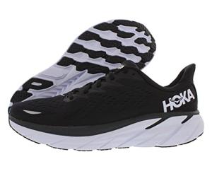 HOKA Clifton 8 Men's Black/White Sneakers Size 8