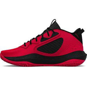 Under Armour Lockdown 6 Basketball Shoe - Red/Black