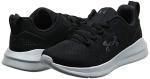 Under Armour Women's Essential Black/White Sneakers