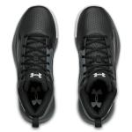 Under Armour Lockdown 5 Basketball Shoes - Black/Grey