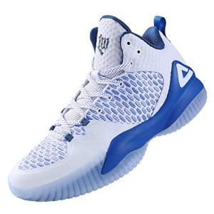 PEAK High Top Men's Basketball Sneakers - Cerulean Cloud