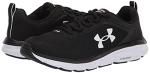 Black/White Under Armour Women's Sneakers - Size 9.5