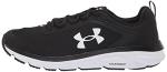 Black/White Under Armour Women's Sneakers - Size 9.5