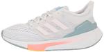 Adidas EQ21 Run Shoes in Dash Grey/Pink Red