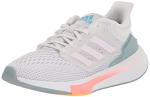 Adidas EQ21 Run Shoes in Dash Grey/Pink Red