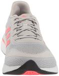adidas Men's Supernova Running Shoe - Grey/Red 9.5