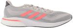adidas Men's Supernova Running Shoe - Grey/Red 9.5