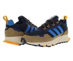 adidas Originals Men's ZX 1K Boost Sneaker Shoes, Legend Ink/Blue Rush/Orange Rush, 9