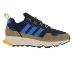 adidas Originals Men's ZX 1K Boost Sneaker Shoes, Legend Ink/Blue Rush/Orange Rush, 9