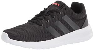 adidas Men's Lite Racer Running Shoe - Black/Red