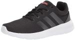 adidas Men's Lite Racer Running Shoe - Black/Red