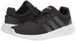 adidas Men's Lite Racer Running Shoe - Black/Red