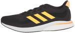 adidas Supernova Men's Running Shoe, Core Black/Flash Orange