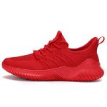 Men's Lightweight Slip-On Red Running Sneakers