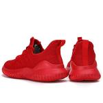 Men's Lightweight Slip-On Red Running Sneakers