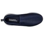 Skechers Go Walk Max Men's Wide Sneakers - Navy/Gray 10.5