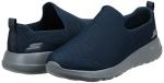 Skechers Go Walk Max Men's Wide Sneakers - Navy/Gray 10.5