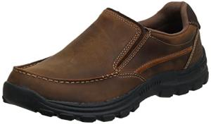 Skechers Men’s Rayland Slip-On Sneakers, Dark Brown