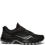 Saucony Men's Trail Running Shoes, Black/Shadow, 42.5