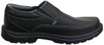 Skechers Men's Black Leather Slip-On Loafer Size 10.5