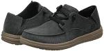 Skechers Men's Volgo Slip-On Sneakers in Black