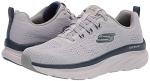 Skechers Men's D'lux Walker Loafer, Grey Navy