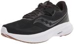 Saucony Guide 15 Men's Running Shoe, Black/Gum