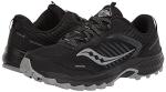 Saucony Men's Trail Running Shoes, Black/Shadow, Size 43
