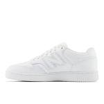 New Balance BB480 Men's White Sneakers, Size 10.5