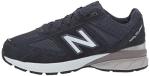 New Balance 990v5 Kids' Sneakers, Navy, Size 11.5