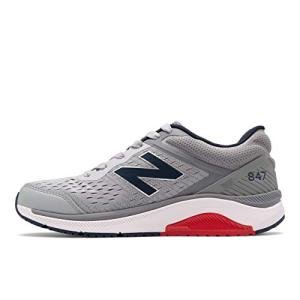 New Balance Men's 847 V4 Walking Shoes, Silver