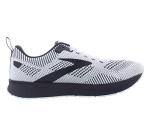 Brooks Revel 5 White and Black Sneakers